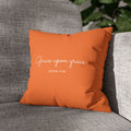 Pillow Cover Christian Minimal Home Décor Faith Design Colorful Pillow Case Bible Verse