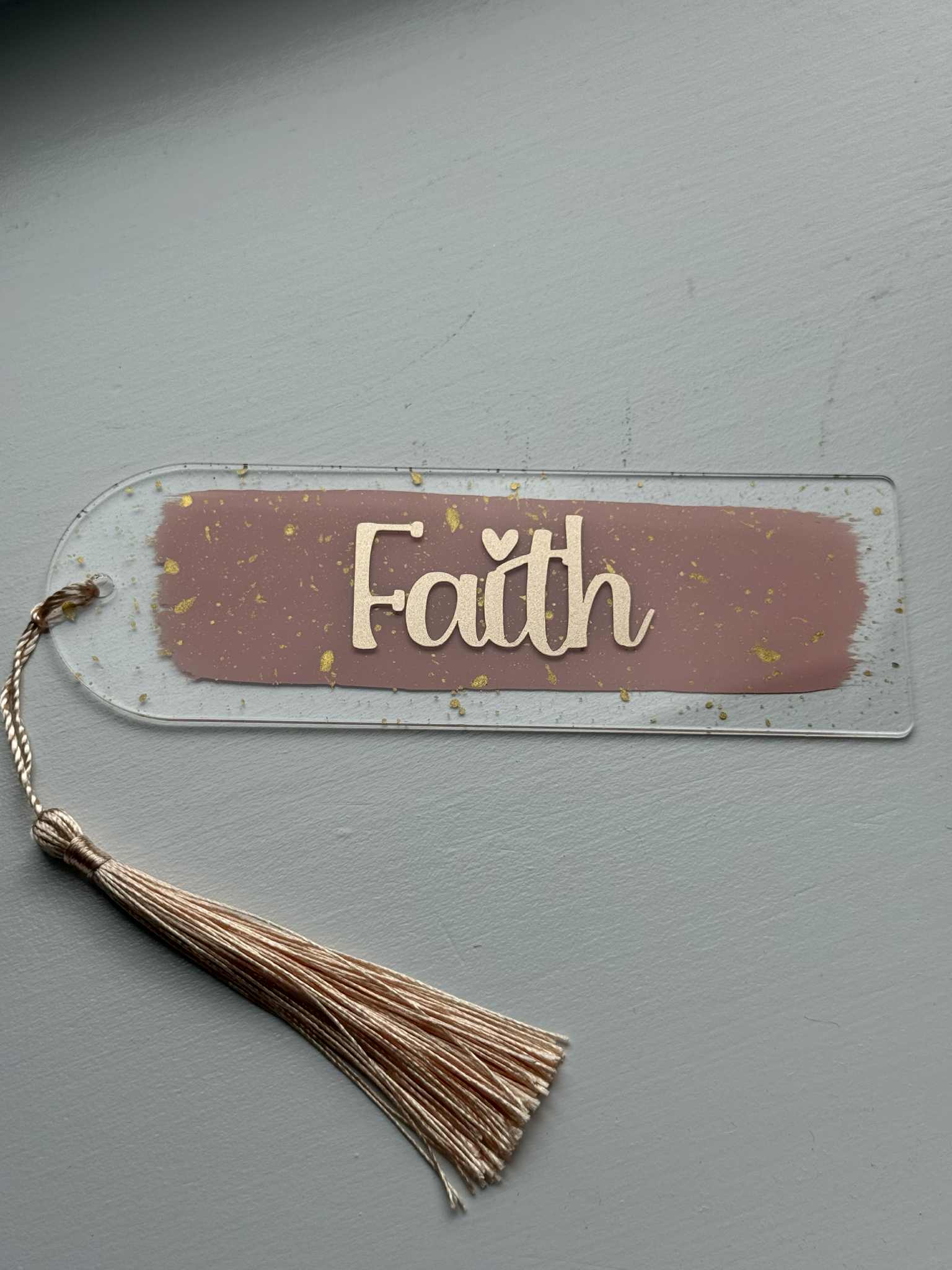 Handmade Acrylic Bookmark Personalized Teacher's Day Gift Custom Bible Words & Names Teacher Appreciation Gift