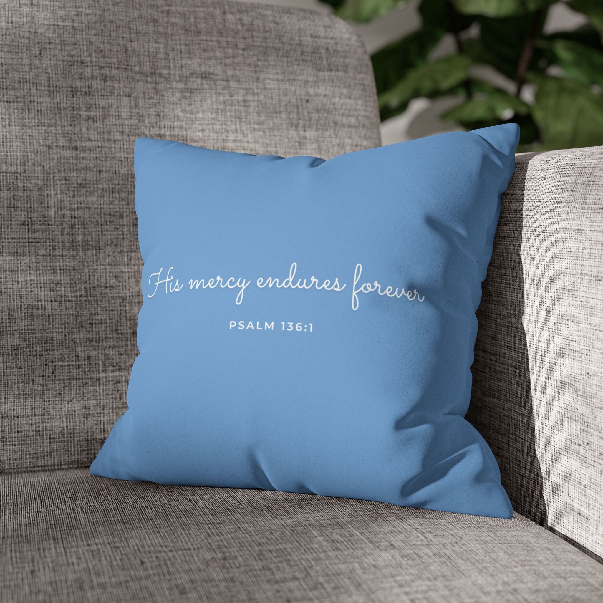 Pillow Cover Christian Minimal Home Décor Faith Design Colorful Pillow Case Bible Verse