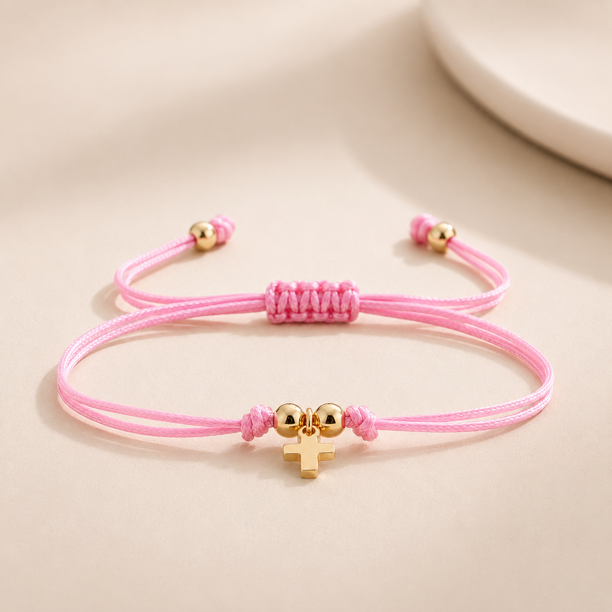Christian Cross Bracelet Adjustable Cord Colorful Friendship Bracelet Faith Jewelry Gift Ready Package