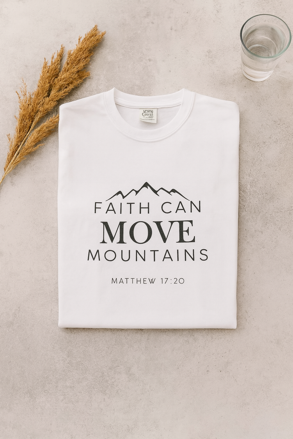 Christian Student Graduation Day Gift Faith Inspirational T-shirt Bible Verse Meaningful Present For Graduates
