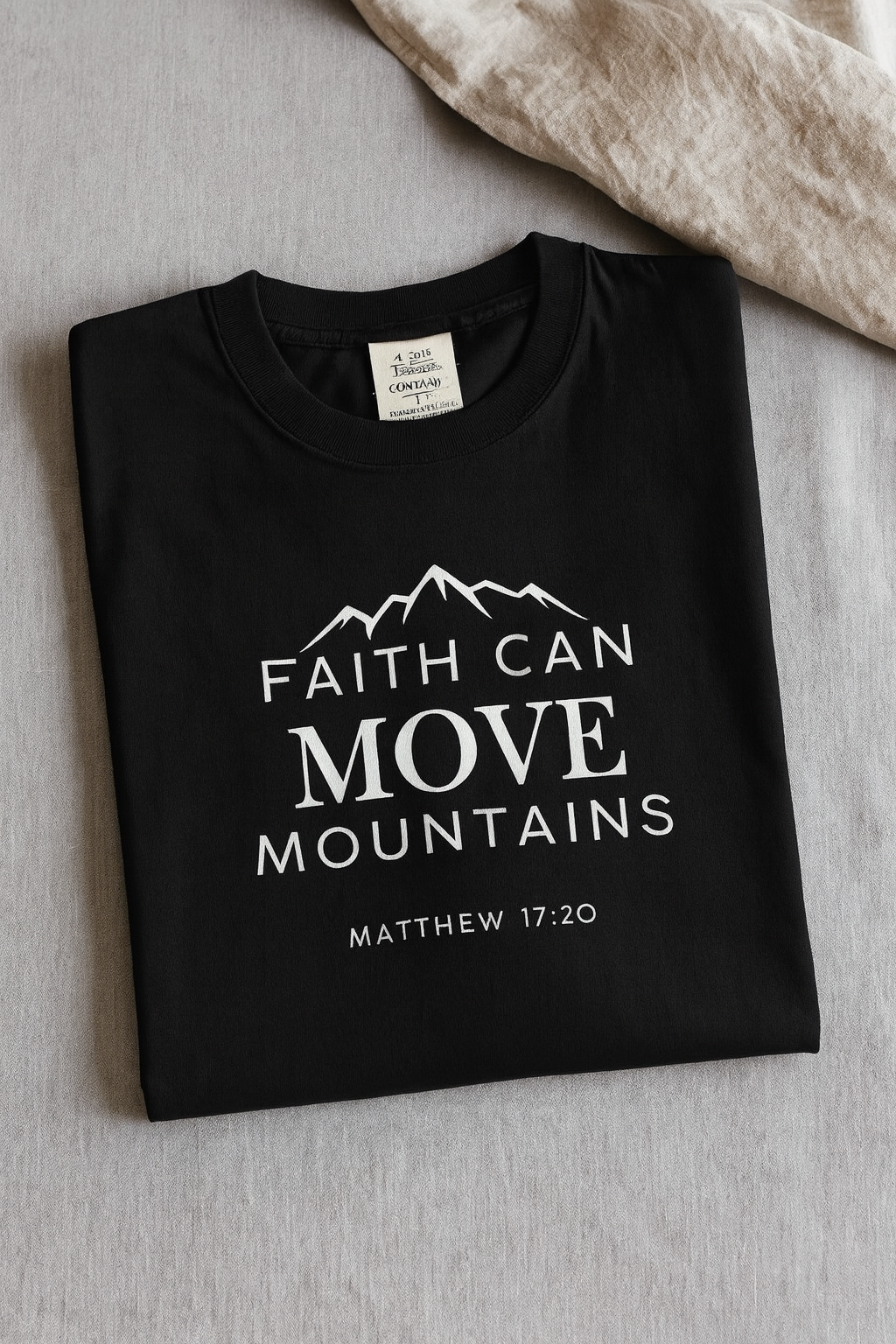 Christian Student Graduation Day Gift Faith Inspirational T-shirt Bible Verse Meaningful Present For Graduates