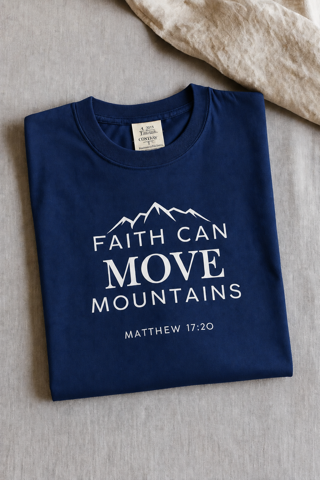 Christian Student Graduation Day Gift Faith Inspirational T-shirt Bible Verse Meaningful Present For Graduates