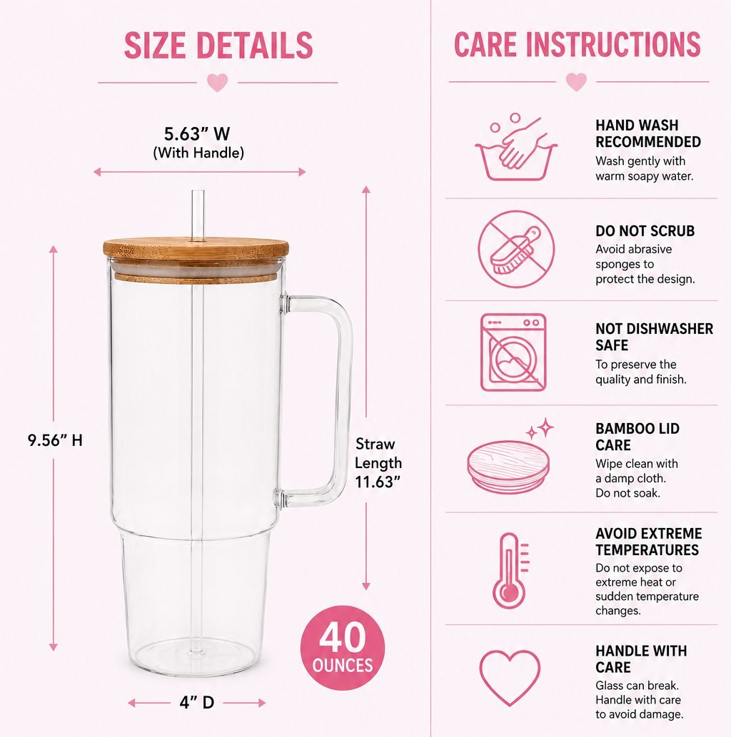 Glass Tumbler Personalized Christian Gift for Students Customized Water Bottle Present for Back to School