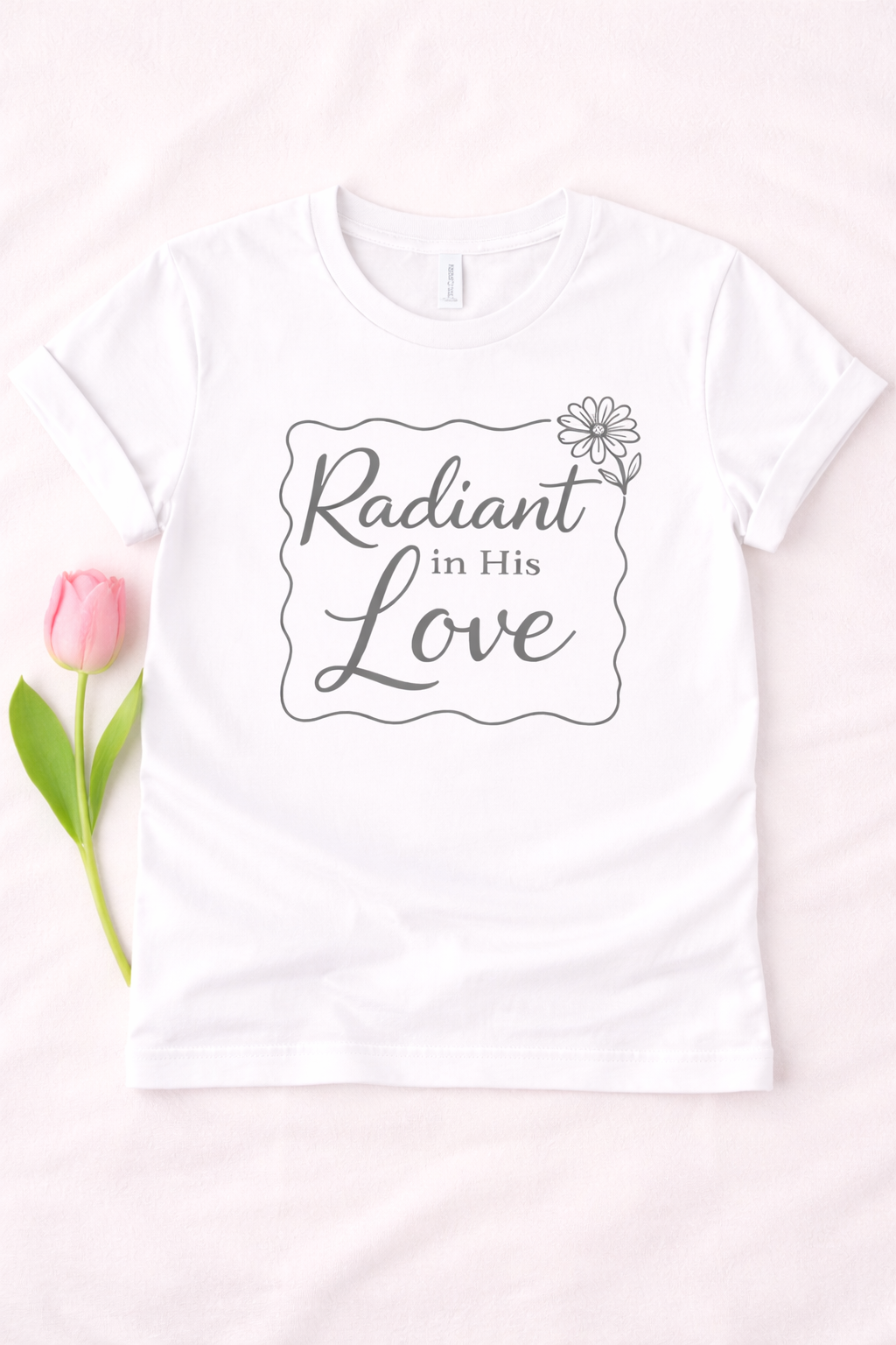 Christian Women's Tshirt Personalized Bible Verse Tee Custom Faith-Based Gift