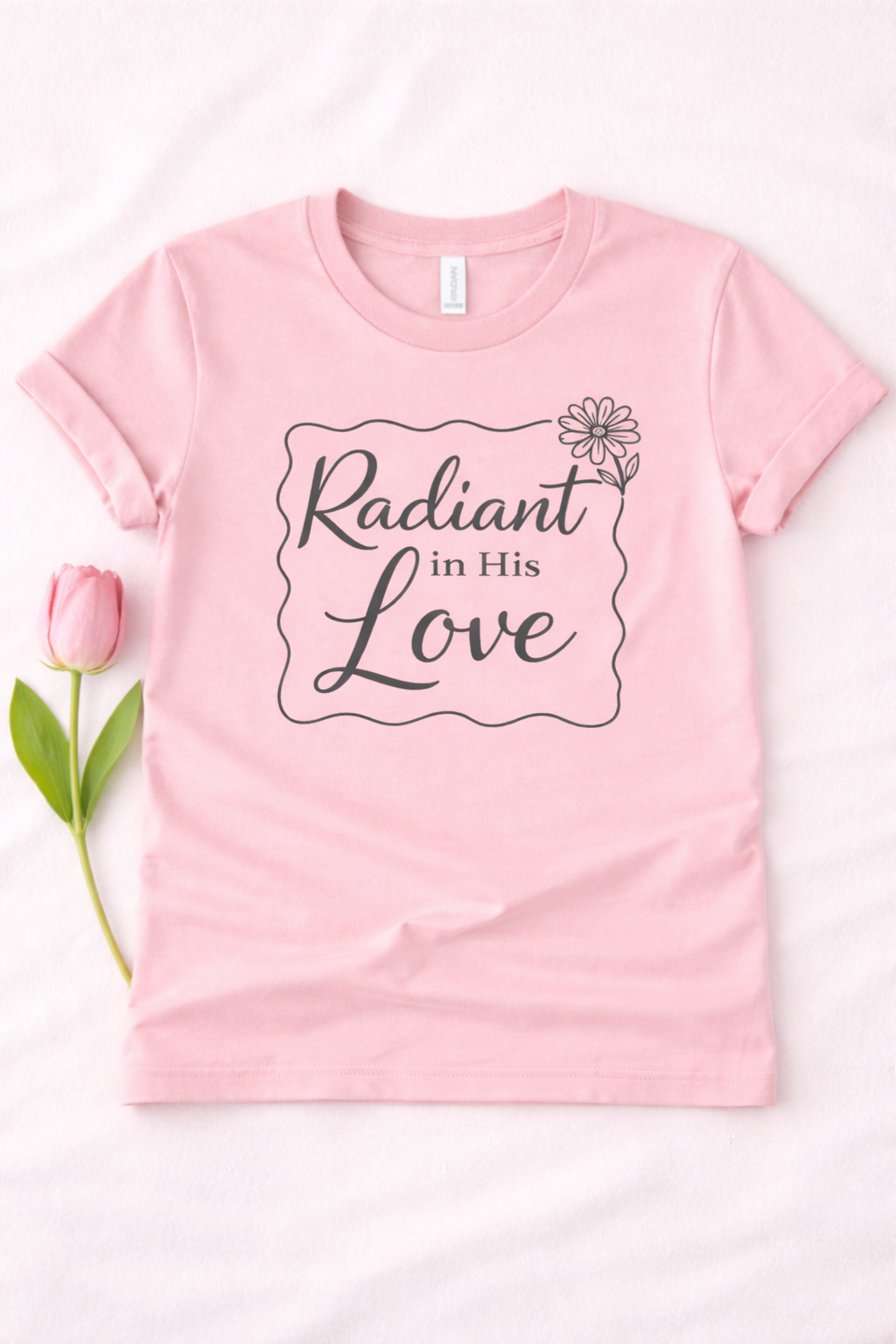 Christian Women's Tshirt Personalized Bible Verse Tee Custom Faith-Based Gift