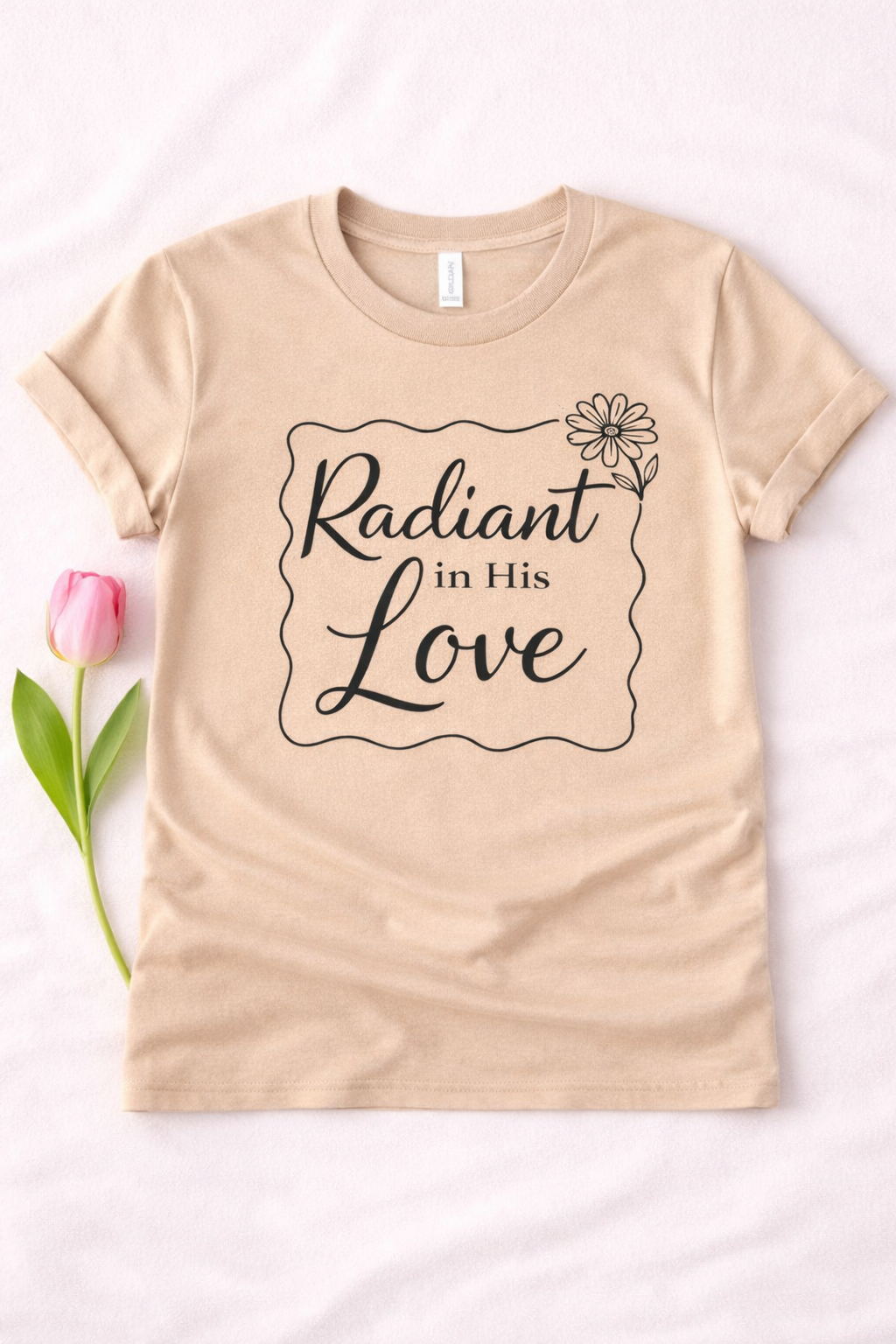 Christian Women's Tshirt Personalized Bible Verse Tee Custom Faith-Based Gift