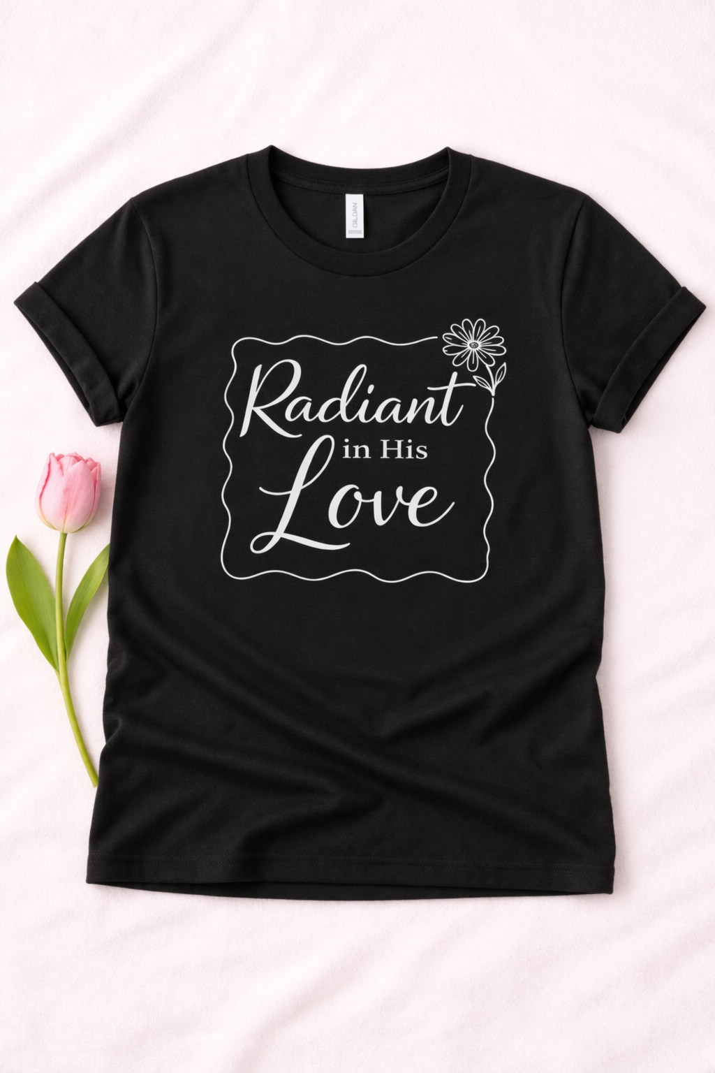 Christian Women's Tshirt Personalized Bible Verse Tee Custom Faith-Based Gift