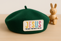 Kids Wool Beret Christian Hat for Children Birthday Gift Faith Accessory for Young Adults