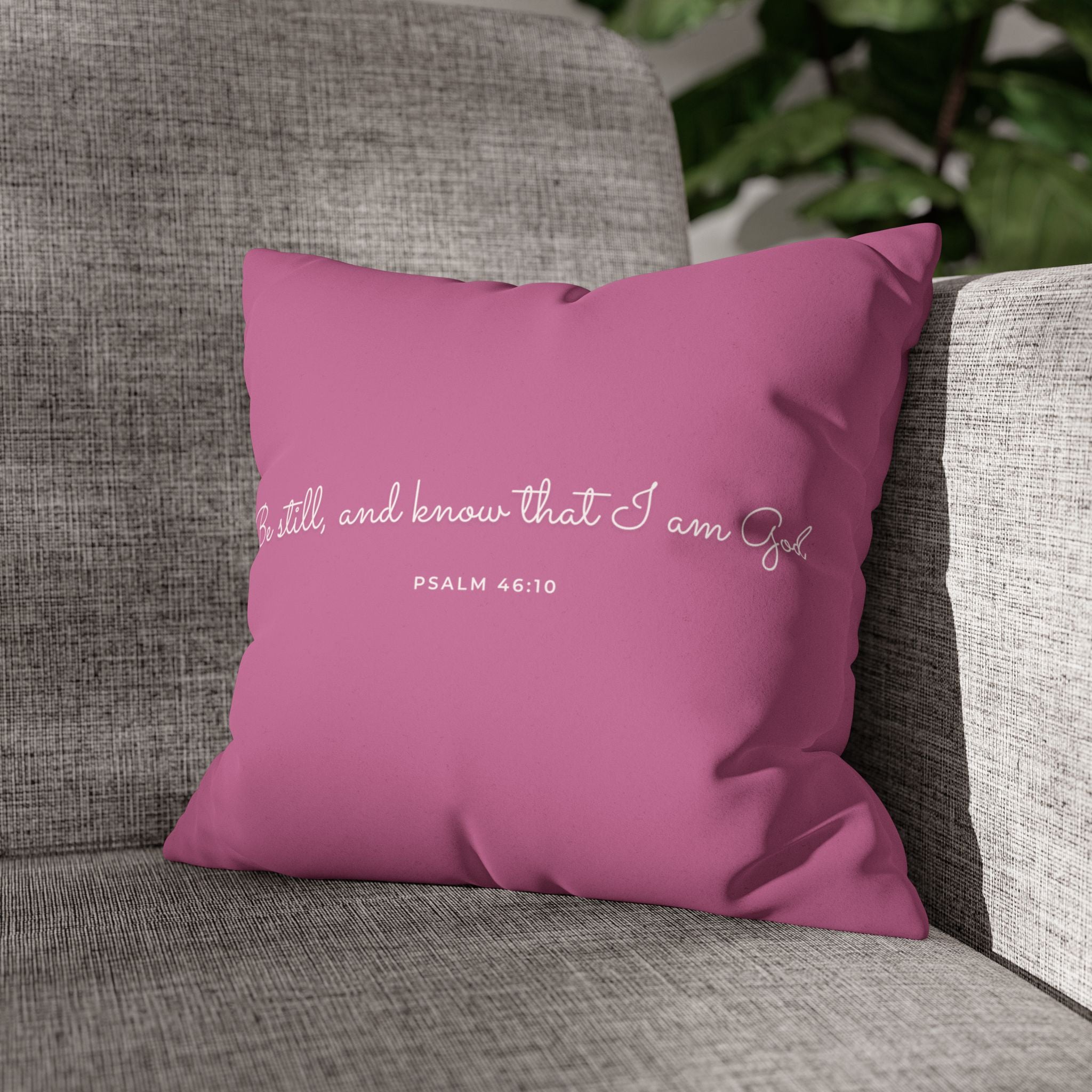 Pillow Cover Christian Minimal Home Décor Faith Design Colorful Pillow Case Bible Verse