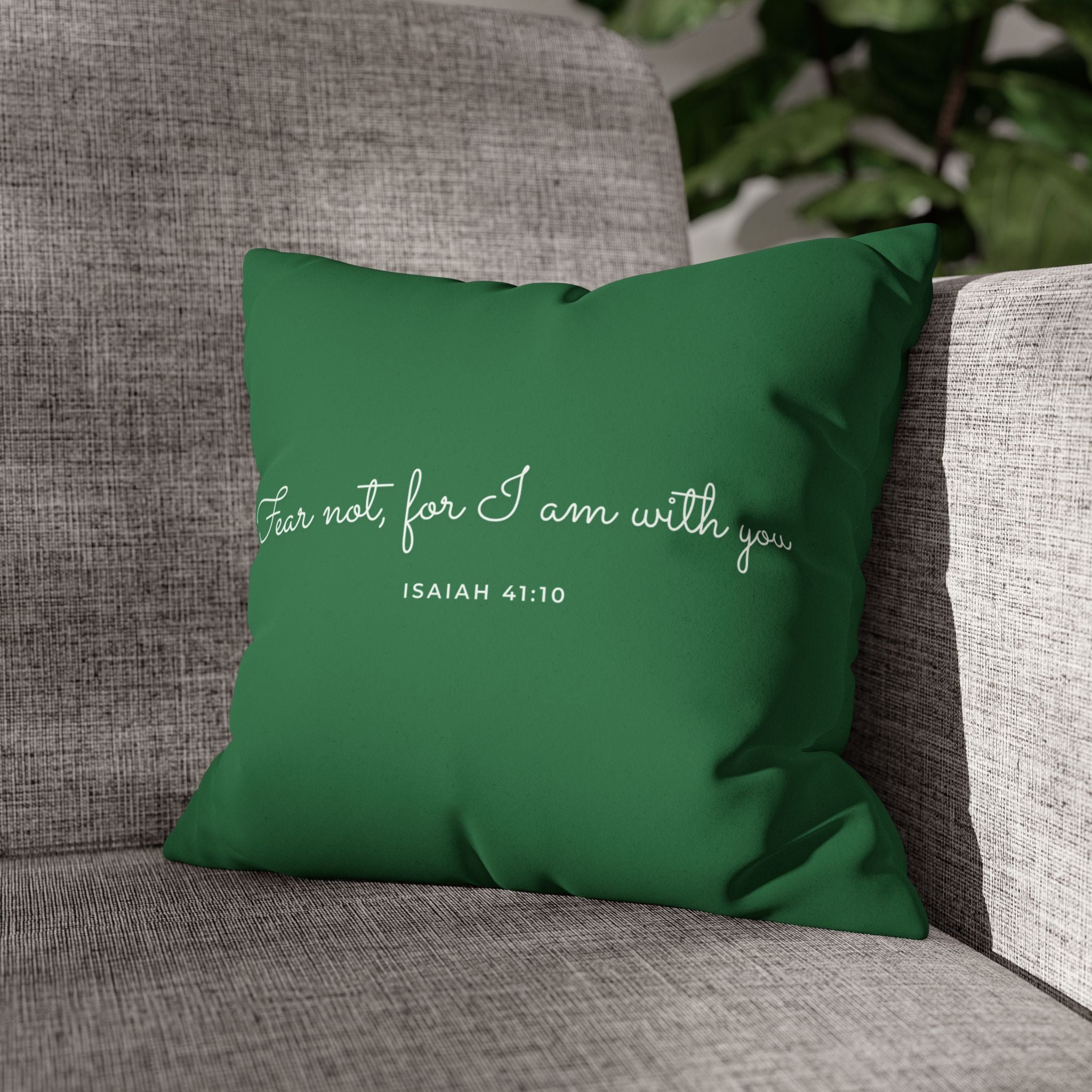 Pillow Cover Christian Minimal Home Décor Faith Design Colorful Pillow Case Bible Verse