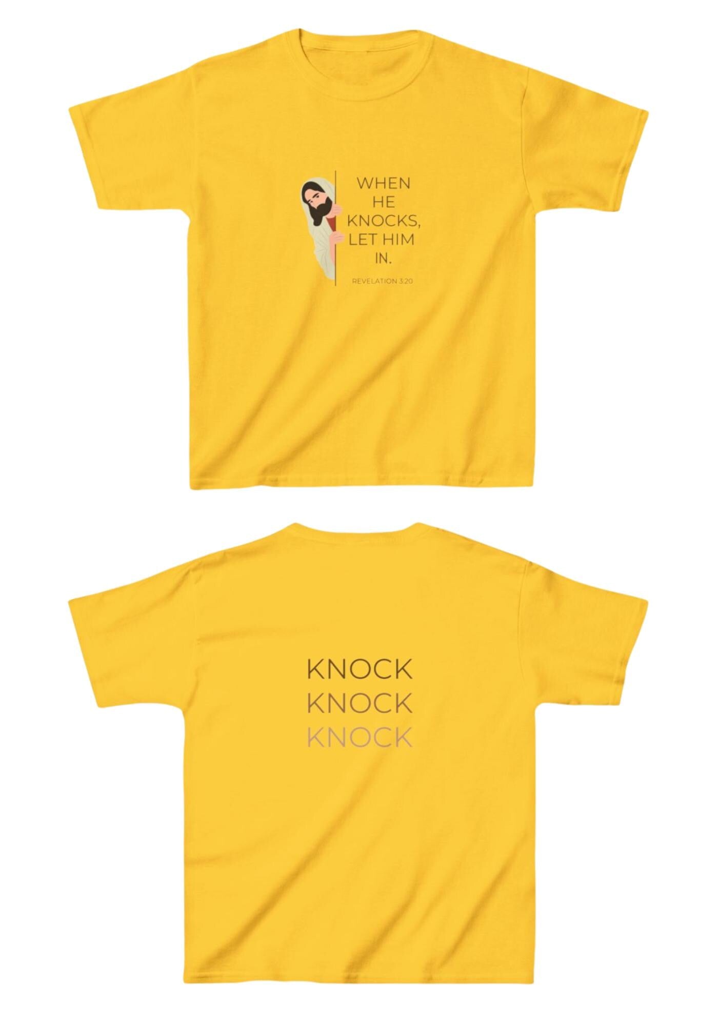 Kids Christian T-Shirt Inspirational Bible Verse Tee Faith Apparel for Young Adults
