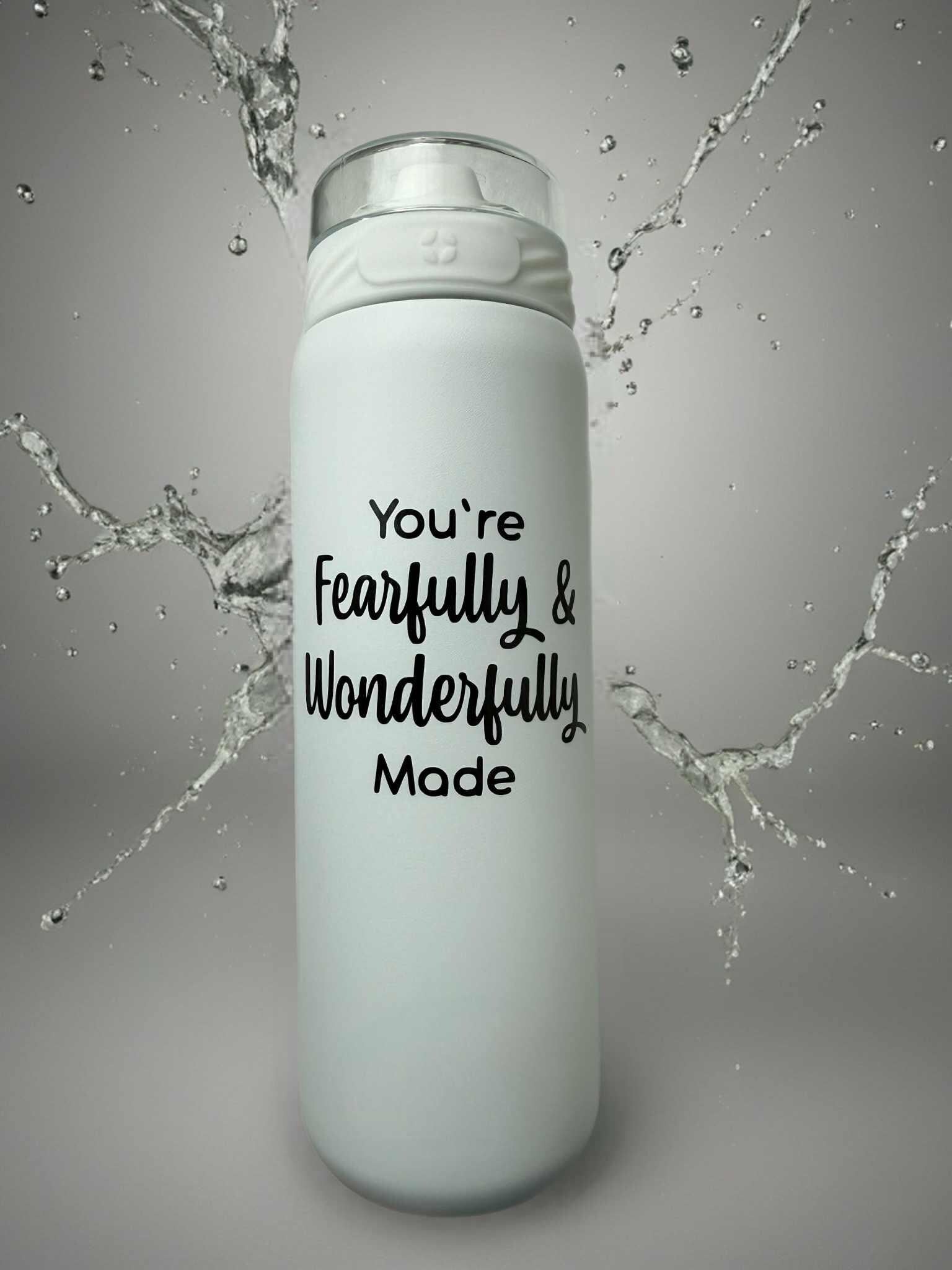 Christian Teacher's and Mother’s Day Personalized Tumbler Gift Customize Names Water bottle Appreciation Present