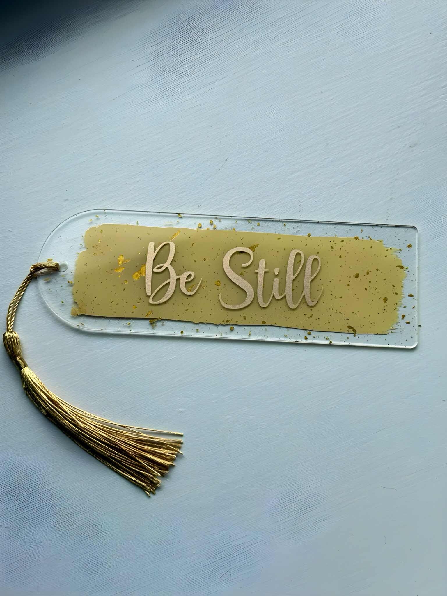 Handmade Acrylic Bookmark Personalized Teacher's Day Gift Custom Bible Words & Names Teacher Appreciation Gift