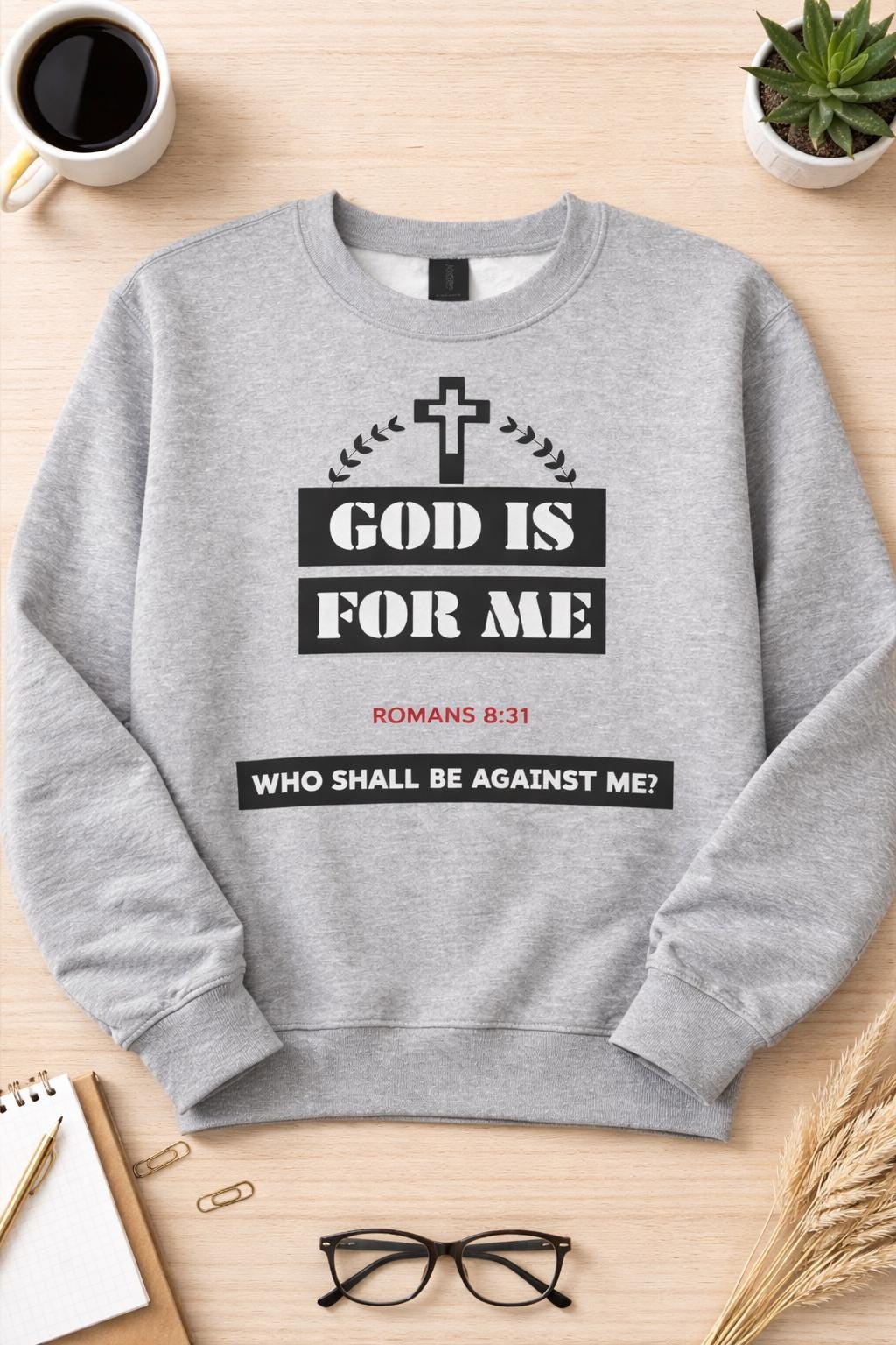Sweatshirt Christian Unisex Crewneck Teacher's Day Gift Teachers Faith Apparel for Educators