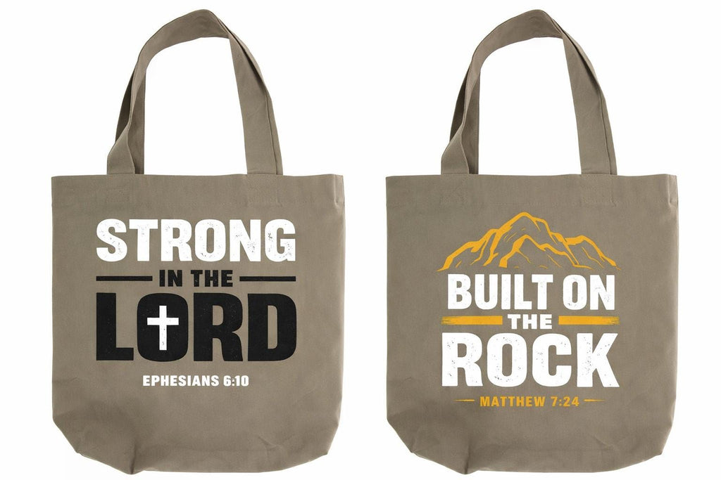 Personalized Canvas Tote Bag for Graduating Students Custom Faith Based Gift Meaningful Graduation Present