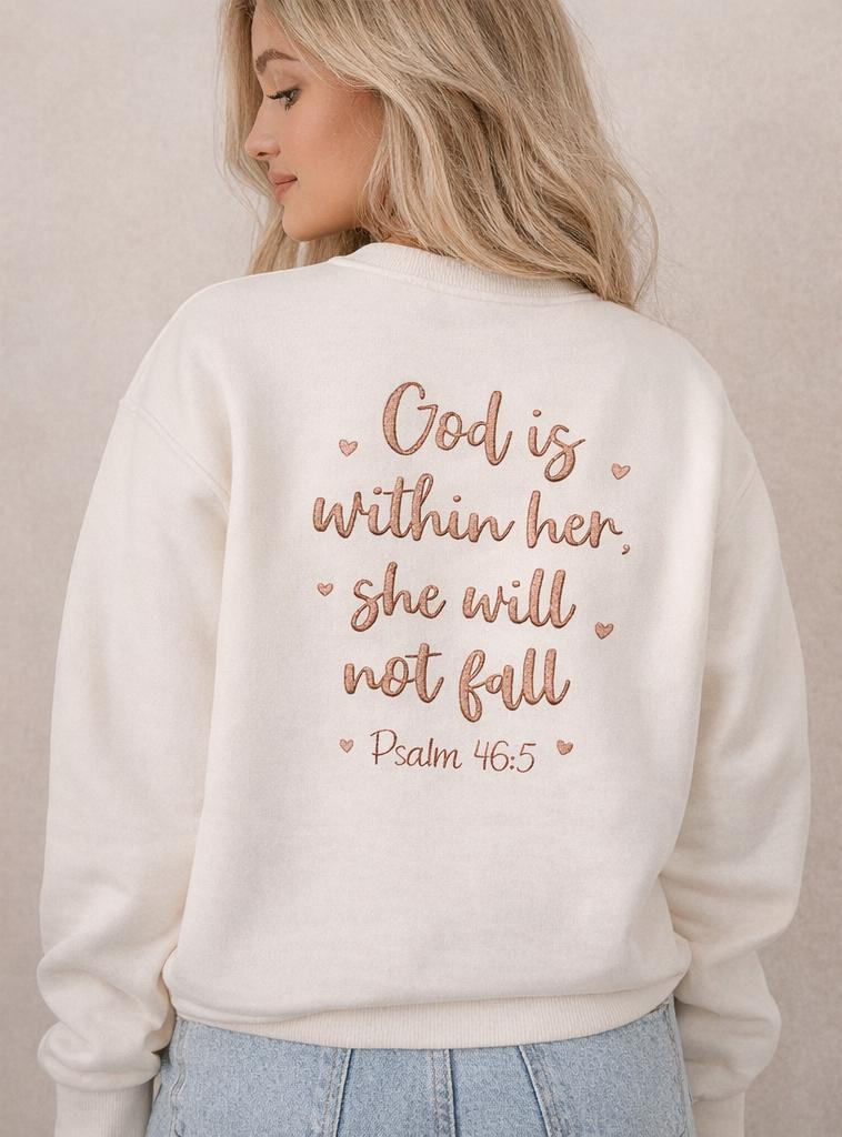 Personalized Sweatshirt for Teacher's Day Gift Custom Bible Verse & Name Crewneck Teacher Appreciation Gift