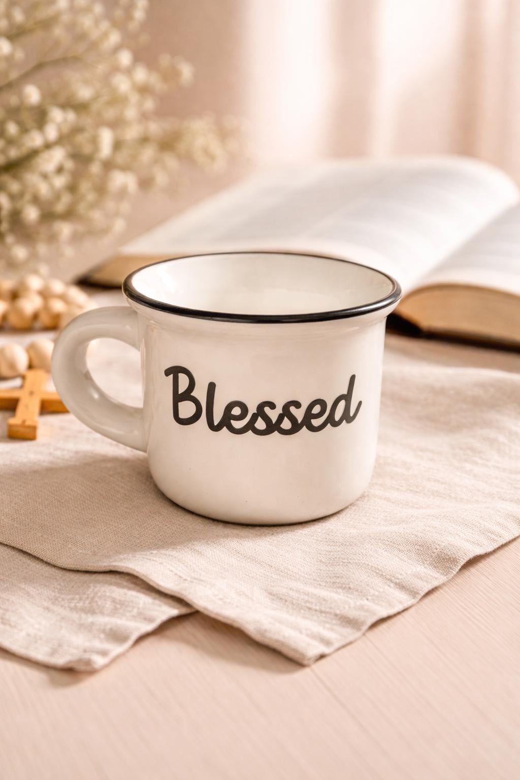 Personalized Christian Espresso Cup Set Custom Coffee Cups Set of 4 Faith Mini Mugs