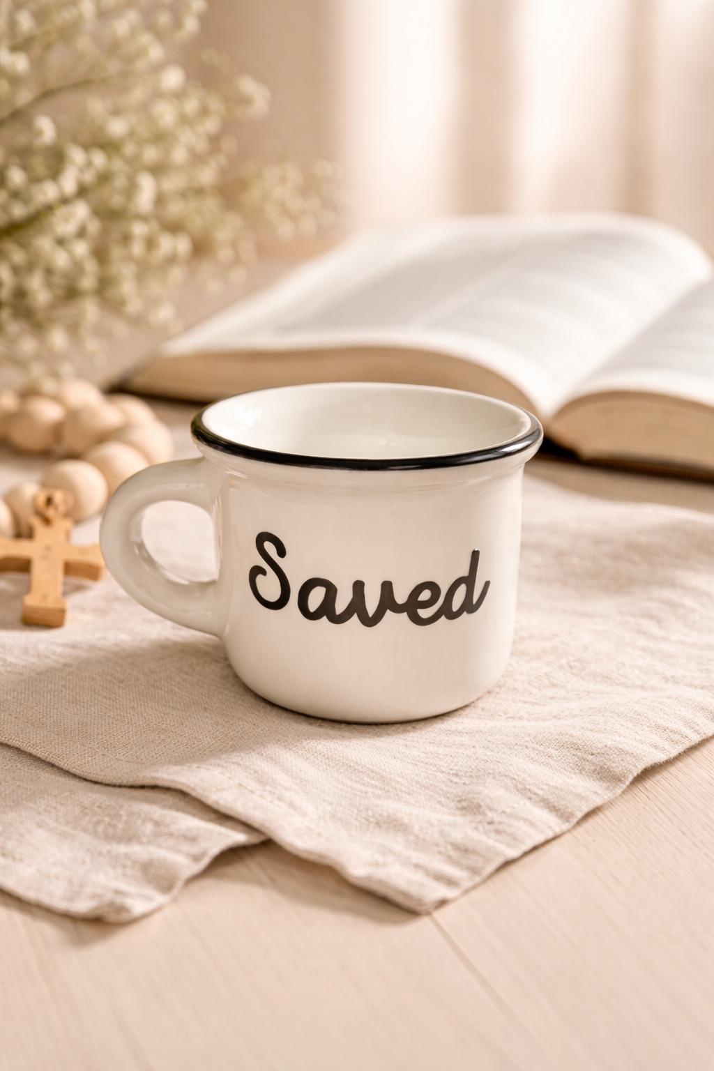 Personalized Christian Espresso Cup Set Custom Coffee Cups Set of 4 Faith Mini Mugs