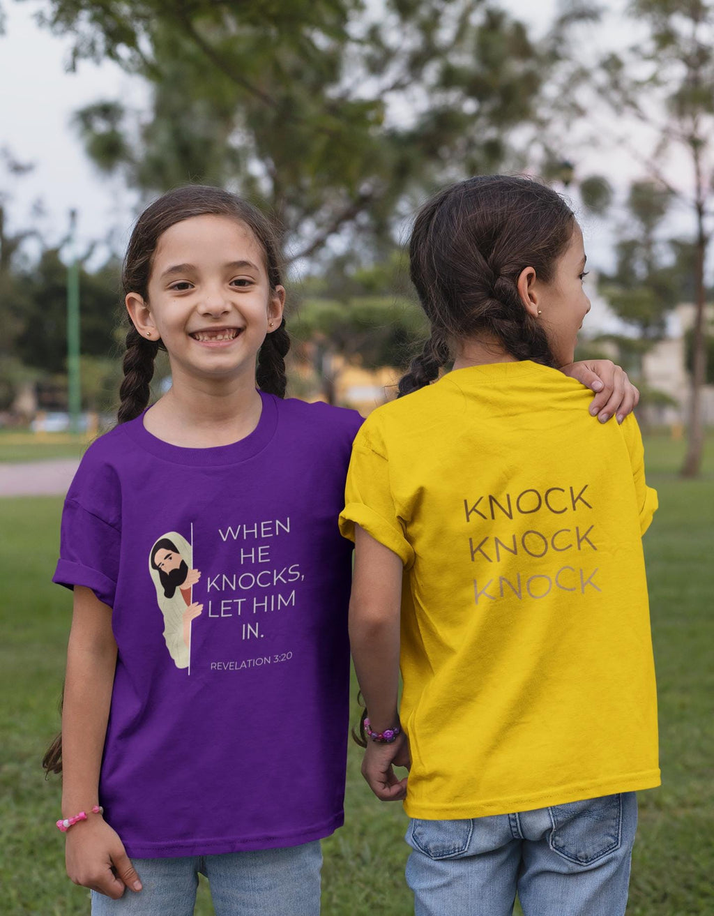 Kids Christian T-Shirt Inspirational Bible Verse Tee Faith Apparel for Young Adults