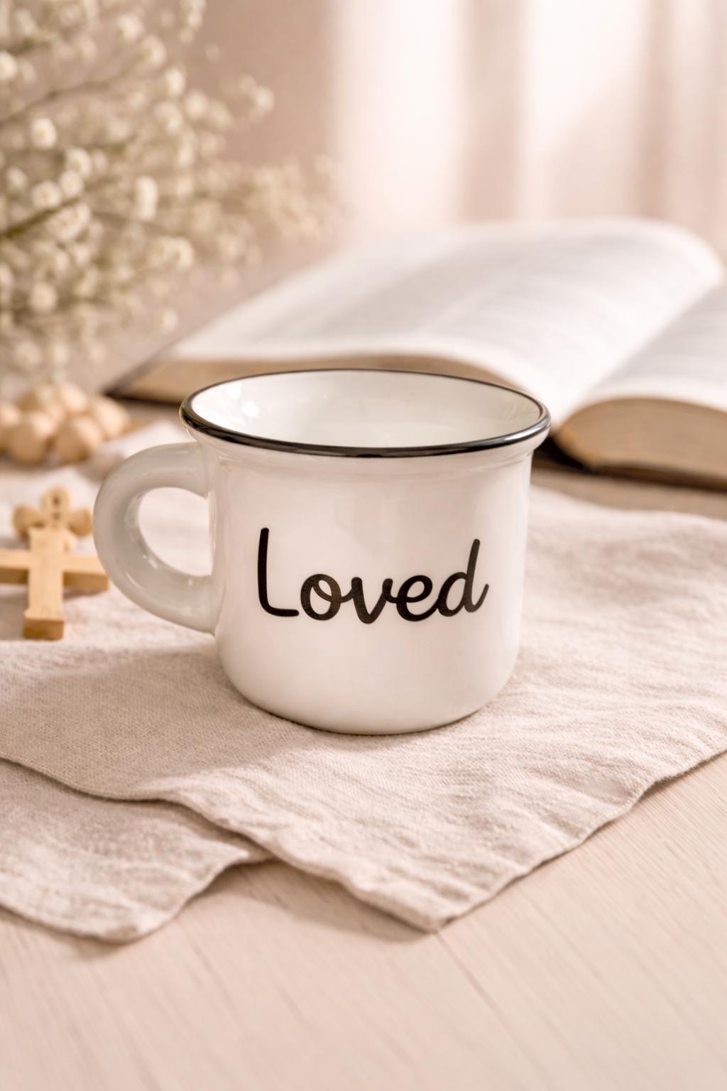 Personalized Christian Espresso Cup Set Custom Coffee Cups Set of 4 Faith Mini Mugs