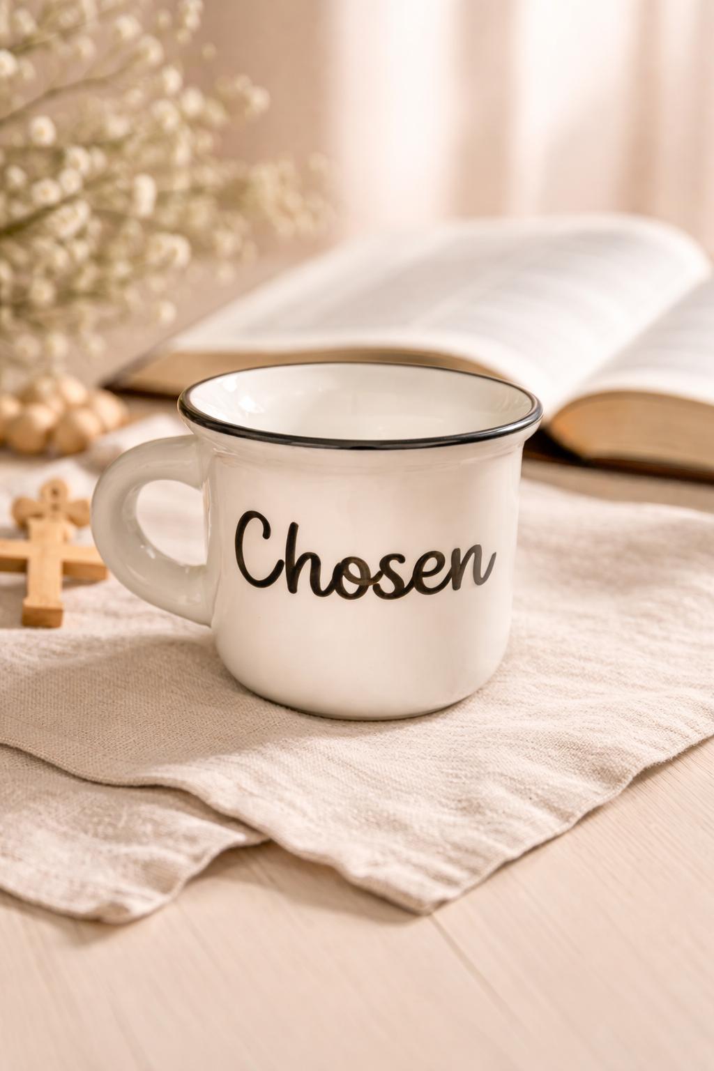 Personalized Christian Espresso Cup Set Custom Coffee Cups Set of 4 Faith Mini Mugs