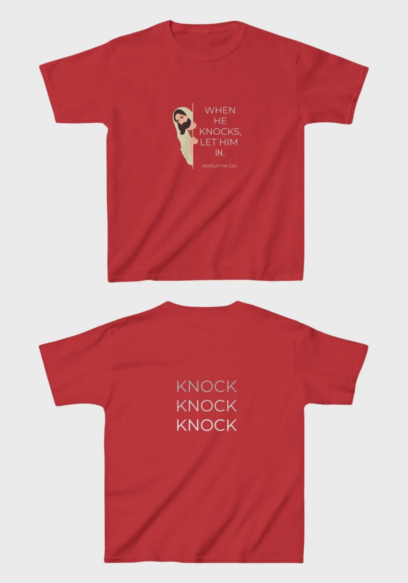 Kids Christian T-Shirt Inspirational Bible Verse Tee Faith Apparel for Young Adults