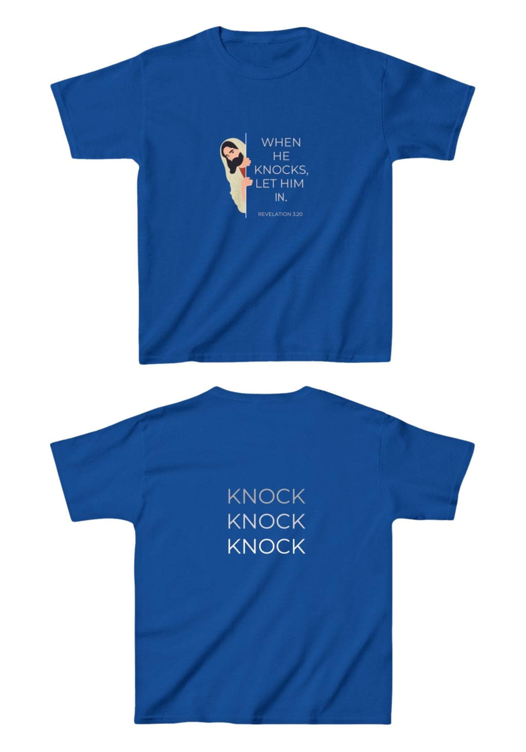 Kids Christian T-Shirt Inspirational Bible Verse Tee Faith Apparel for Young Adults