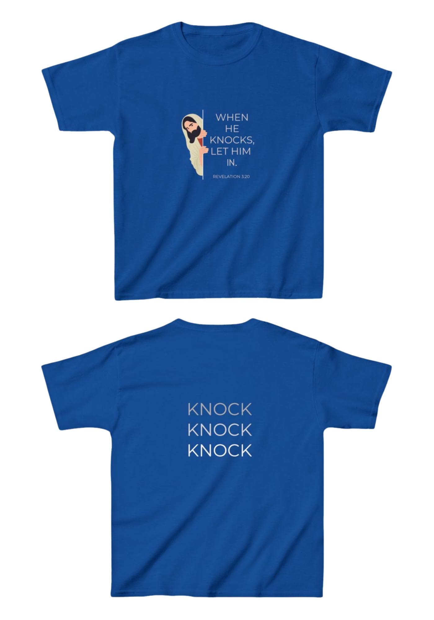 Kids Christian T-Shirt Inspirational Bible Verse Tee Faith Apparel for Young Adults