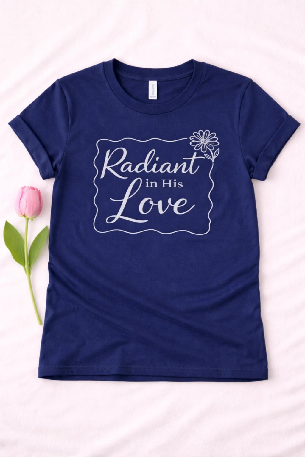 Christian Women's Tshirt Personalized Bible Verse Tee Custom Faith-Based Gift