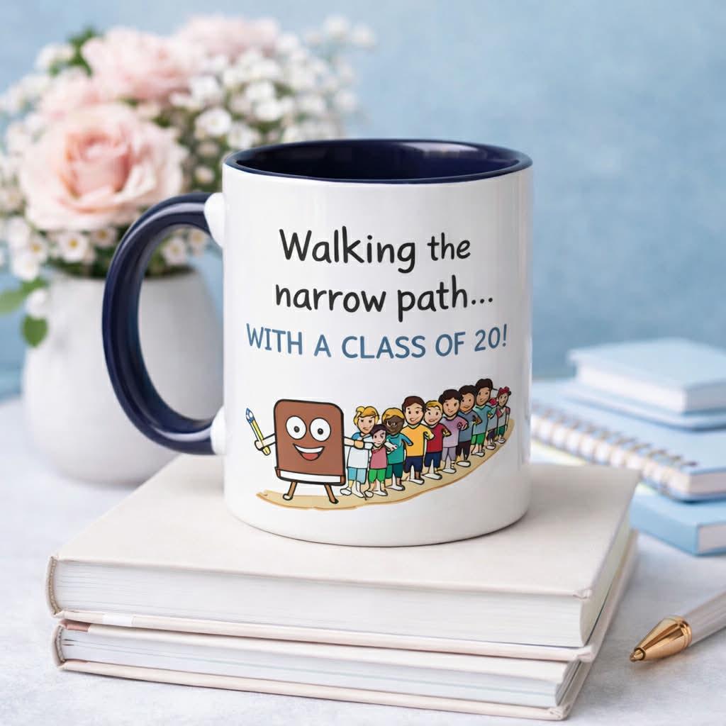 Personalized Mug Teacher's Day Gift Customizable Colorful Handle Cup Teacher Appreciation Gift Ready Mugs