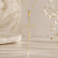 Cross Faith Necklace Christian Pendant Meaningful Graduation Gift Minimalist Religious Jewelry